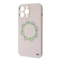 Чохол накладка WAVE Ukraine MagSafe iPhone 13 Pro Max Квіти