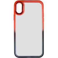 Чехол накладка Fresh sip iPhone XS Max Черный/Красный Чехол накладка Fresh sip iPhone XS Max Черный/Красный