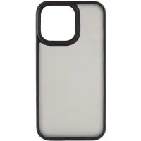 Чехол накладка Metal Buttons iPhone 14 Черная