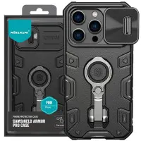 Чехол накладка Nillkin Camshield ArmorPhone 14 Pro Max Чёрная