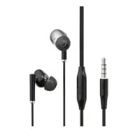 Провідні вакуумні навушники XO EP67 Black, чорний