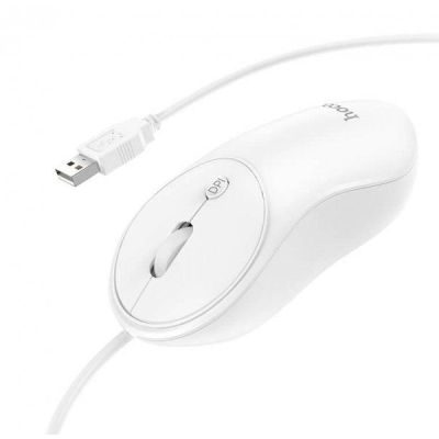 Провідна Миша USB Hoco GM13 White, Білий