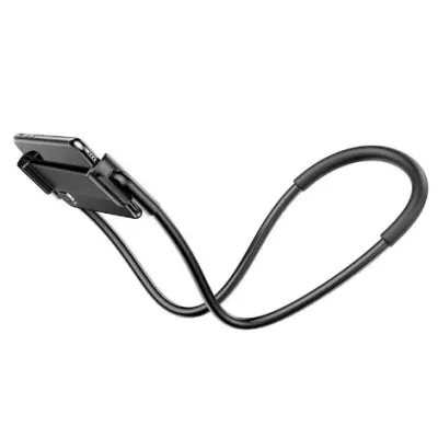 Тримач Baseus Neck-Mounted Lazy Bracket Black, Чорний Тримач Baseus Neck-Mounted Lazy Bracket Black, Чорний