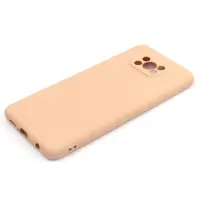 Чехол накладка HC Xiaomi Poco X3 NFC Персиковая