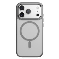 Чехол Накладка Rock Guard MagSafe iPhone 17 Pro Серая (Metal Lens Frame) Чехол Накладка Rock Guard MagSafe iPhone 17 Pro Серая (Metal Lens Frame)