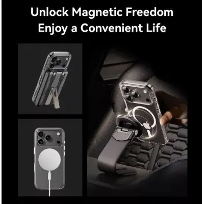 Чохол Накладка Rock Crystal Shield MagSafe iPhone 17 Прозора