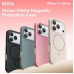 Чохол накладка Rock Armor Matte MagSafe iPhone 17 Pro Чорна Чохол накладка Rock Armor Matte MagSafe iPhone 17 Pro Чорна