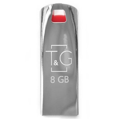 Флеш память USB 8Gb T&G Metal 115 Сталевий