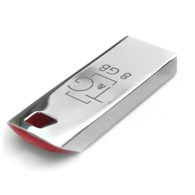 Флеш память USB 8Gb T&G Metal 115 Сталевий