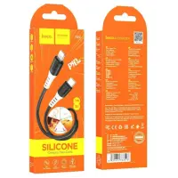 Кабель дата Hoco X82 Type-C to Lightning 1м Чёрный Кабель дата Hoco X82 Type-C to Lightning 1м Чёрный