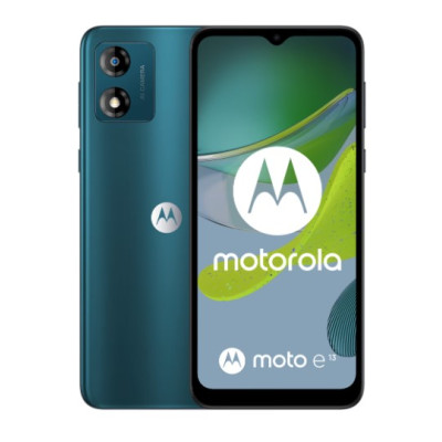 Cмартфон Motorola E13 2/64 Aurora Green, зеленый