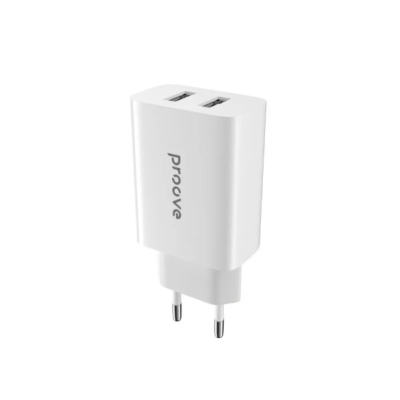Сетевое зарядное устройство Proove Rapid 10.5W 2USB White, Белый