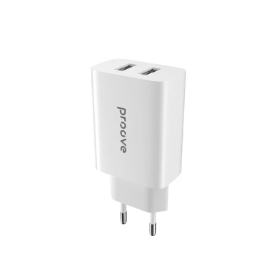 Мережевий зарядний пристрій Proove Rapid 10.5W 2USB White, Білий