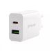 Сетевое зарядное устройство Proove Rapid 20W PD+USB White, Белый