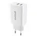 Мережевий зарядний пристрій Proove Rapid 30W PD+2USB White, Білий