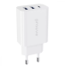 Сетевое зарядное устройство Proove Rapid 30W PD+2USB White, Белый