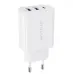 Мережевий зарядний пристрій Proove Rapid 30W PD+2USB White, Білий