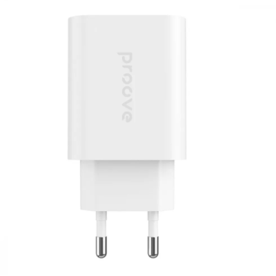 Сетевое зарядное устройство Proove Rapid 30W PD+2USB White, Белый