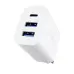 Мережевий зарядний пристрій Proove Rapid 30W PD+2USB White, Білий