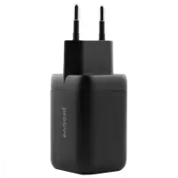Сетевое зарядное устройство Proove Silicone Power 40W 2PD Black, Чёрный Сетевое зарядное устройство Proove Silicone Power 40W 2PD Black, Чёрный