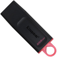 Флеш пам'ять USB 256Gb Kingston Exodia 3.2 Black/Pink, Чорний/Рожевий