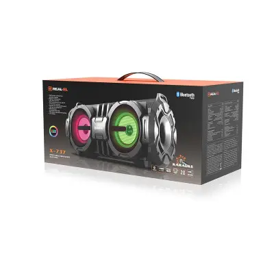 Аккустическая система колонка Real-EL X - 737 Черная Аккустическая система колонка Real-EL X - 737 Черная