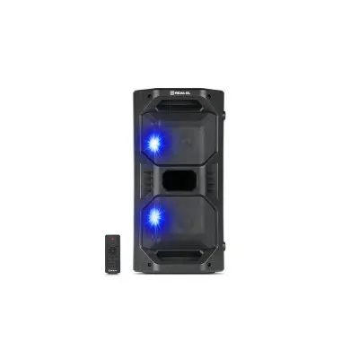 Аккустическая система колонка Real-EL X - 757 Черная Аккустическая система колонка Real-EL X - 757 Черная