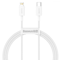Кабель дата Baseus Superior Type-C to Lightning1м Білий Кабель дата Baseus Superior Type-C to Lightning1м Білий