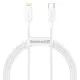 Кабель дата Baseus Superior Type-C to Lightning 1м Белый