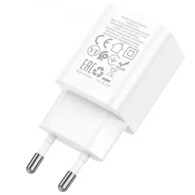 Сетевое зарядное устройство N26 1USB (QC3.0) 18W White, Белый