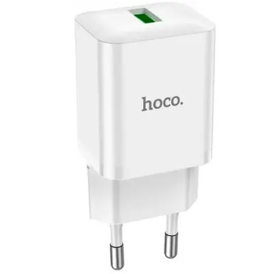 Сетевое зарядное устройство N26 1USB (QC3.0) 18W White, Белый