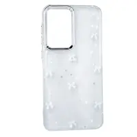 Чехол Накладка Glue Case Hit Samsung A366 (A36 5G) Белые Бантики