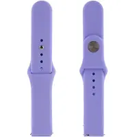 Ремешок Amazfit Bip Универсальный 20мм Силикон Dasheen, Сиреневый Ремешок Amazfit Bip Универсальный 20мм Силикон Dasheen, Сиреневый