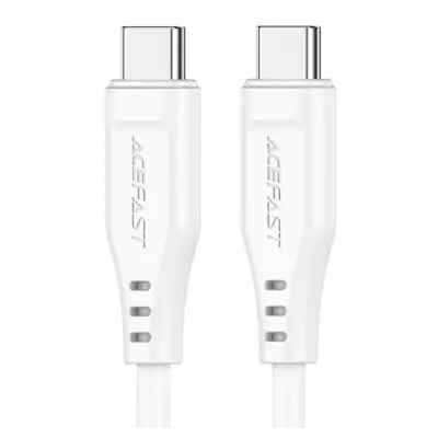 Кабель дата ACEFAST C3-03 Type-C to Type-C 1.2м Белый