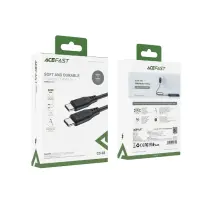 Кабель дата ACEFAST C3-03 Type-C to Type-C 1.2м Чёрный Кабель дата ACEFAST C3-03 Type-C to Type-C 1.2м Чёрный
