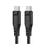 Кабель дата ACEFAST C3-03 Type-C to Type-C 1.2м Чёрный