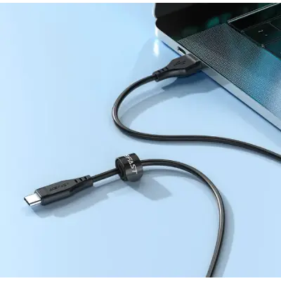 Кабель дата ACEFAST C3-03 Type-C to Type-C 1.2м Чёрный