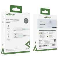 Кабель ACEFAST C3-04 Type-C 1.2м Білий Кабель ACEFAST C3-04 Type-C 1.2м Білий
