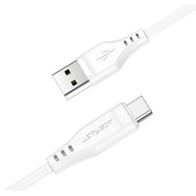 Кабель ACEFAST C3-04 Type-C 1.2м Белый Кабель ACEFAST C3-04 Type-C 1.2м Белый