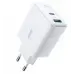Мережевий зарядний пристрій ACEFAST A5 PD(USB+USB-C) (32W) Білий