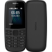 Кнопковий телефон Nokia 105 Single Sim 2019 Black, чорний