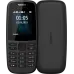 Кнопочный телефон Nokia 105 Single Sim 2019 Black, черный