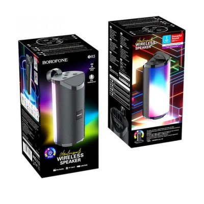 Колонка Bluetooth Borofone BR5 Black, Чёрный