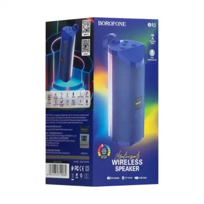 Колонка Bluetooth Borofone BR5 Blue, Синій Колонка Bluetooth Borofone BR5 Blue, Синій