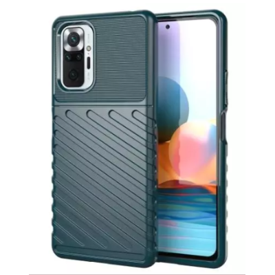 Накладка Anomaly Thunder Xiaomi Redmi Note 10 Pro Зеленая