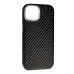 Чехол накладка Carbon MagSafe iPhone 15 Чорна