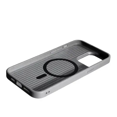 Чехол накладка Carbon MagSafe iPhone 15 Pro Max Titanium