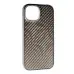 Чехол накладка Carbon MagSafe iPhone 15 Titanium