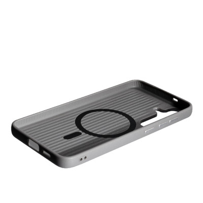 Чехол накладка Carbon MagSafe Samsung G926 (S24+) Titanium