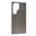 Чехол накладка Carbon MagSafe Samsung G928 (S24 Ultra) Titanium
